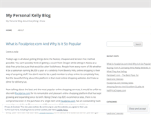 Tablet Screenshot of mypersonalkellyblog.wordpress.com