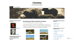 Desktop Screenshot of cinextase.wordpress.com