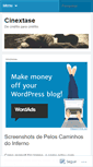 Mobile Screenshot of cinextase.wordpress.com