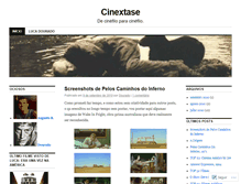 Tablet Screenshot of cinextase.wordpress.com