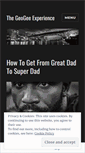 Mobile Screenshot of geogee.wordpress.com