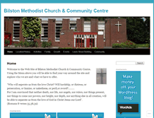 Tablet Screenshot of bilstonmethodist.wordpress.com