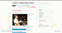 Desktop Screenshot of dizivideoizle.wordpress.com