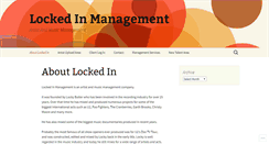 Desktop Screenshot of lockedinmanagement.wordpress.com