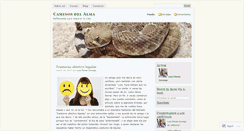 Desktop Screenshot of caminosdelalma.wordpress.com