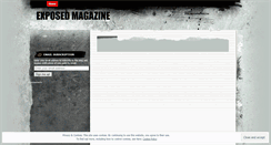 Desktop Screenshot of exposedmag.wordpress.com