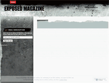 Tablet Screenshot of exposedmag.wordpress.com