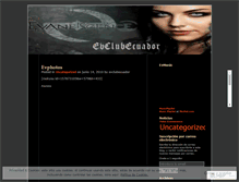 Tablet Screenshot of evclubecuador.wordpress.com