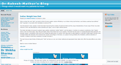 Desktop Screenshot of drrakeshmathur.wordpress.com