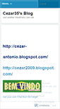 Mobile Screenshot of cezar35.wordpress.com