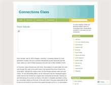 Tablet Screenshot of ccaconnections.wordpress.com