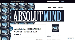 Desktop Screenshot of absolutmind.wordpress.com