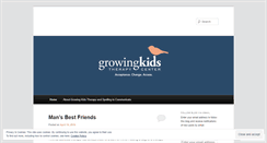 Desktop Screenshot of growingkidstherapy.wordpress.com
