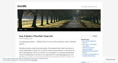 Desktop Screenshot of mnrdfs.wordpress.com