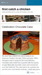 Mobile Screenshot of firstcatchachicken.wordpress.com