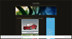 Desktop Screenshot of newcarshow.wordpress.com