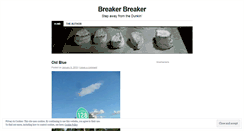 Desktop Screenshot of breakerbreaker.wordpress.com
