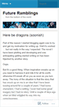 Mobile Screenshot of futureramblings.wordpress.com