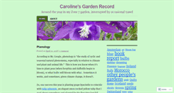 Desktop Screenshot of cspgarden.wordpress.com