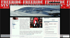 Desktop Screenshot of freeridesystems.wordpress.com