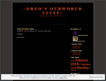 Tablet Screenshot of oreosourworldcheats.wordpress.com