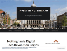 Tablet Screenshot of investinnottingham.wordpress.com
