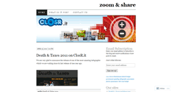 Desktop Screenshot of closr.wordpress.com