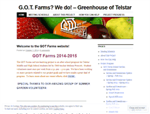 Tablet Screenshot of gotfarms.wordpress.com