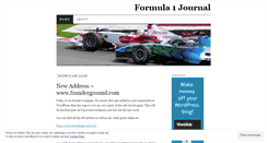 Desktop Screenshot of f1journal.wordpress.com