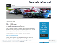 Tablet Screenshot of f1journal.wordpress.com