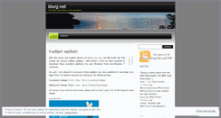 Desktop Screenshot of blurg.wordpress.com