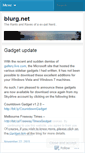 Mobile Screenshot of blurg.wordpress.com