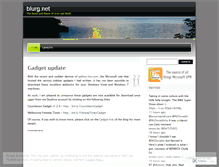 Tablet Screenshot of blurg.wordpress.com