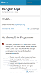 Mobile Screenshot of cangkirkopi.wordpress.com