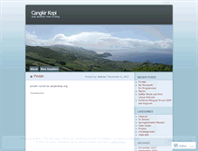 Tablet Screenshot of cangkirkopi.wordpress.com