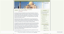 Desktop Screenshot of mmumby.wordpress.com