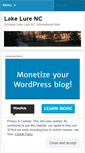Mobile Screenshot of discoverlakelure.wordpress.com