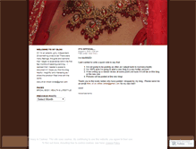 Tablet Screenshot of diaryofanindianbride.wordpress.com