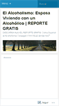 Mobile Screenshot of alexaviviendoconunalcoholico.wordpress.com