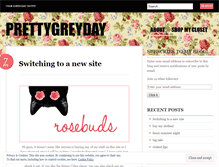 Tablet Screenshot of prettygreyday.wordpress.com