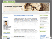 Tablet Screenshot of financecompass.wordpress.com