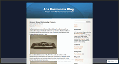 Desktop Screenshot of harpcollection.wordpress.com