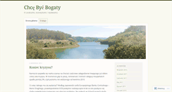 Desktop Screenshot of chcebycbogaty.wordpress.com
