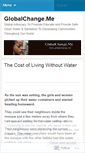 Mobile Screenshot of globalchangeme.wordpress.com