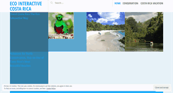 Desktop Screenshot of ecointeractive.wordpress.com