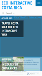Mobile Screenshot of ecointeractive.wordpress.com