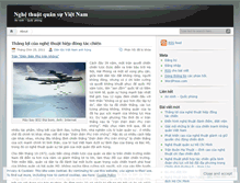 Tablet Screenshot of nghethuatquansuvn.wordpress.com