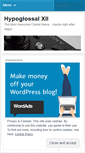 Mobile Screenshot of hypoglossal.wordpress.com