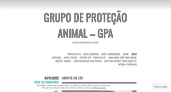 Desktop Screenshot of gpafortaleza.wordpress.com