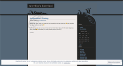 Desktop Screenshot of knalletaxkorvtaxi.wordpress.com